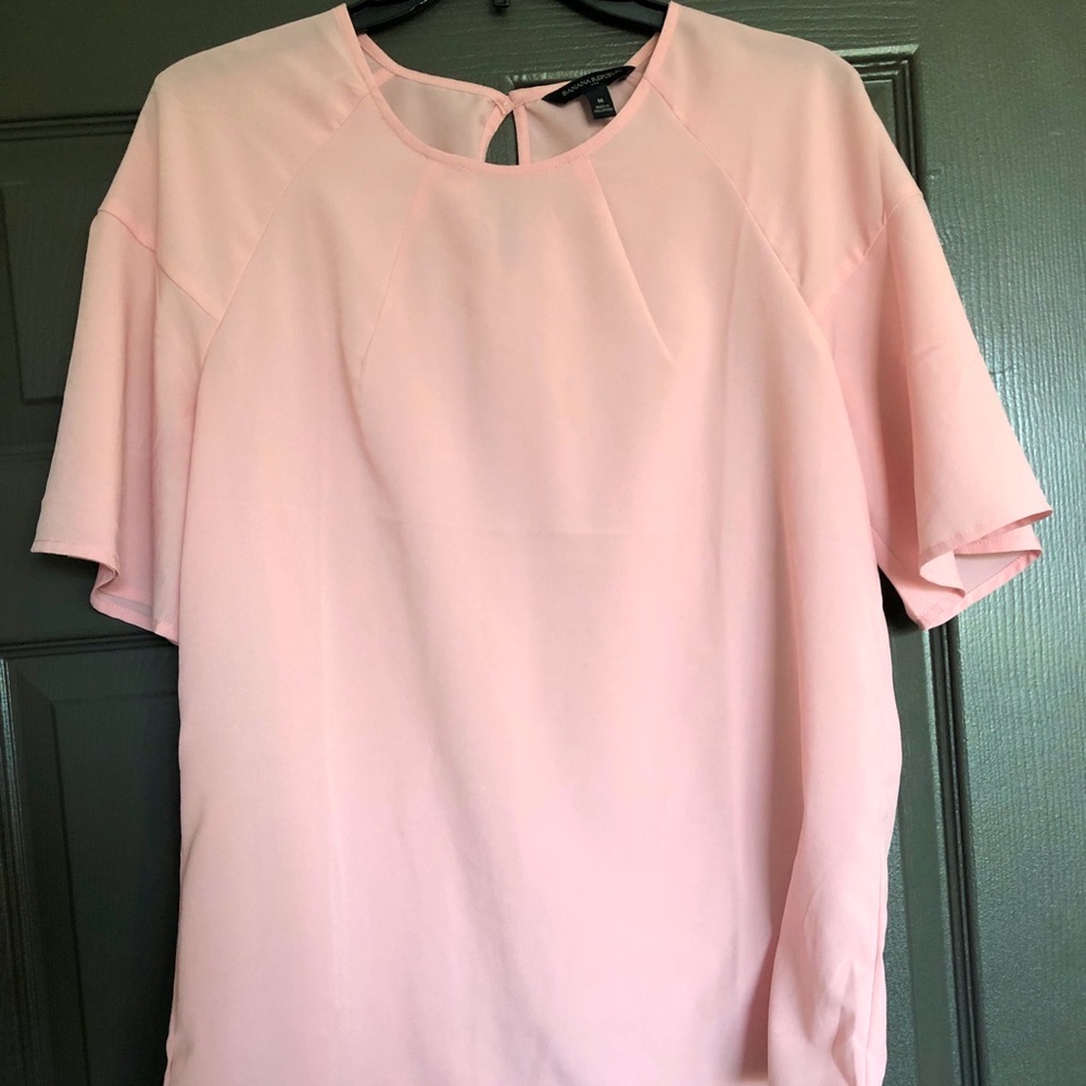 Light pink Banana Republic Blouse.